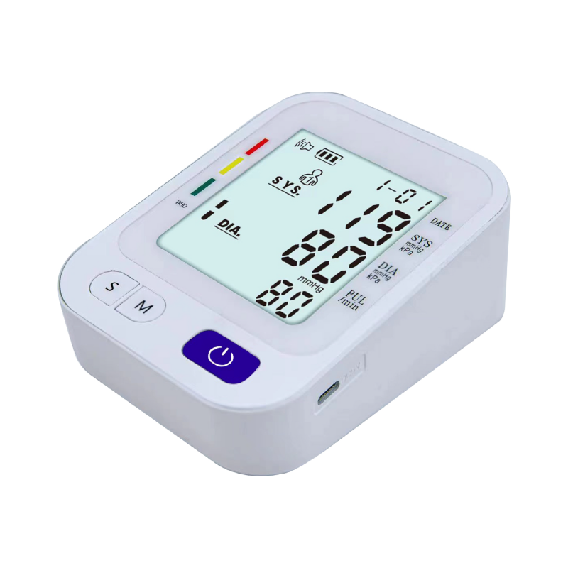 RAK-289L Portable Meter Sphygmomanometer Rechargeable Electronic Blood Pressure Monitor